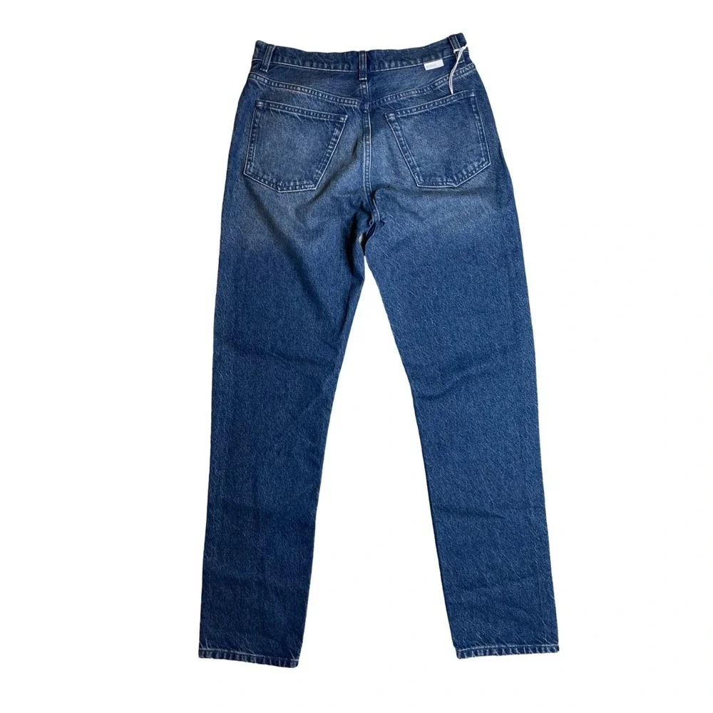 Free People Boyish The Casey Criss Cross Straight Women Blue 27 $189